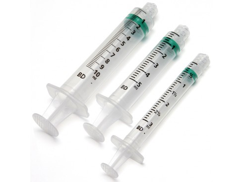 Pack of Four Syringes - Various Sizes